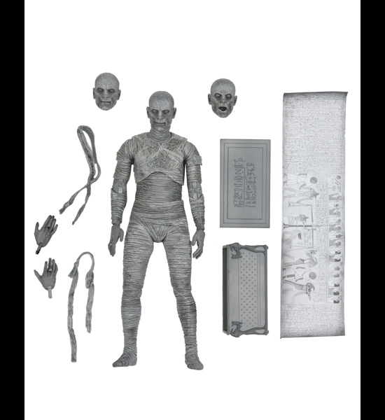 Neca Universal Monsters The Mummy B & W Series