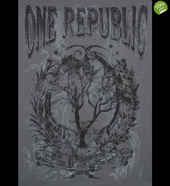 One Republic - Tree Frame T-Shirt
