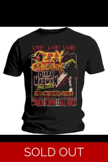 Ozzy Osbourne - Diary Of A Madman Tour T-Shirt