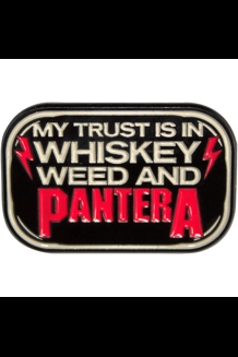 Pantera - Whiskey Pin Badge