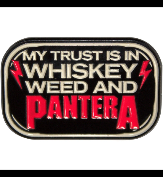 Pantera - Whiskey Pin Badge