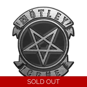 Motley Crue - Pentagram Pin