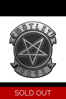 Motley Crue - Pentagram Pin