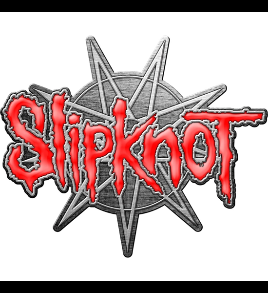 Slipknot - 9 Pointed Star Enamel Pin