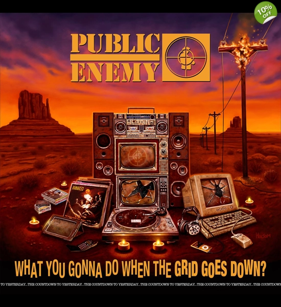 Public Enemy - What You Gonna Do When The Grid Goes Down Vinyl LP