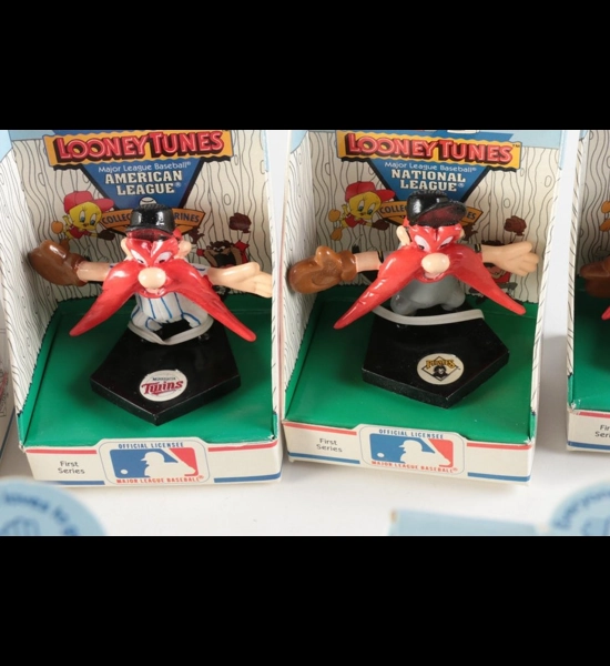 2 - Yosemite Loony Tunes MLB Figurines