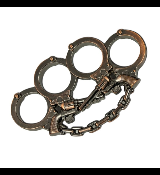 Copper Revolver Design Knuckle