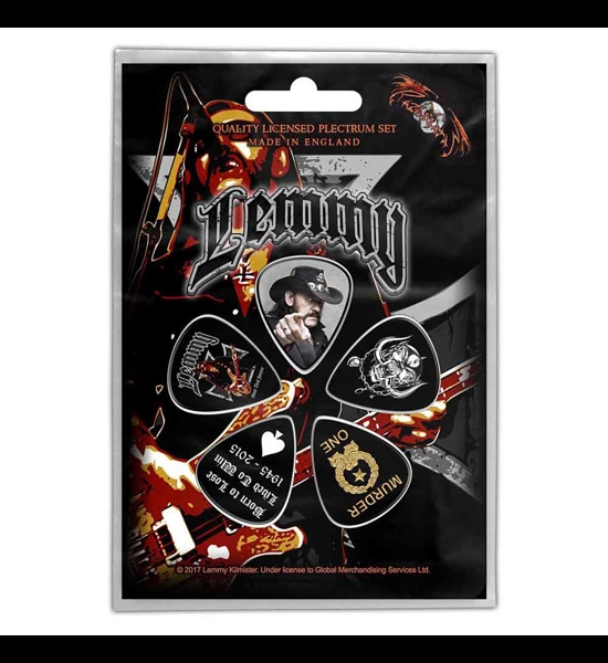 Lemmy - Stone Death 5 PC Guitar Picks