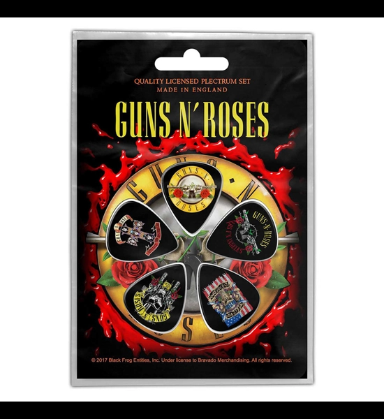 Guns N Roses 5 PK Guitar Picks