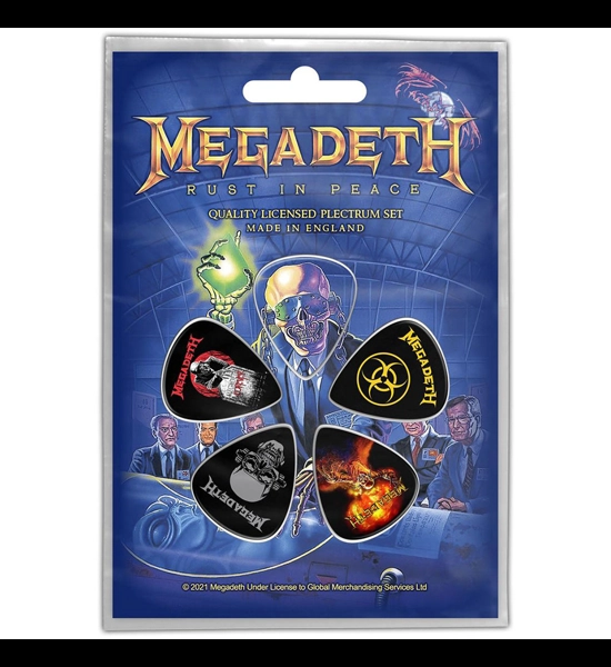 Megadeth - Rust In Peace 5 PK Guitar Picks