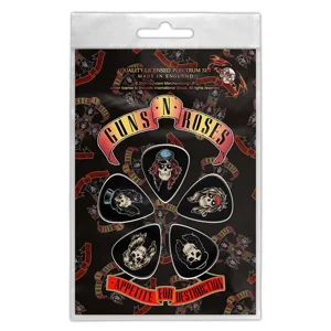 Guns N Roses - Appetite Skulls 5 PC Guitar Picks
