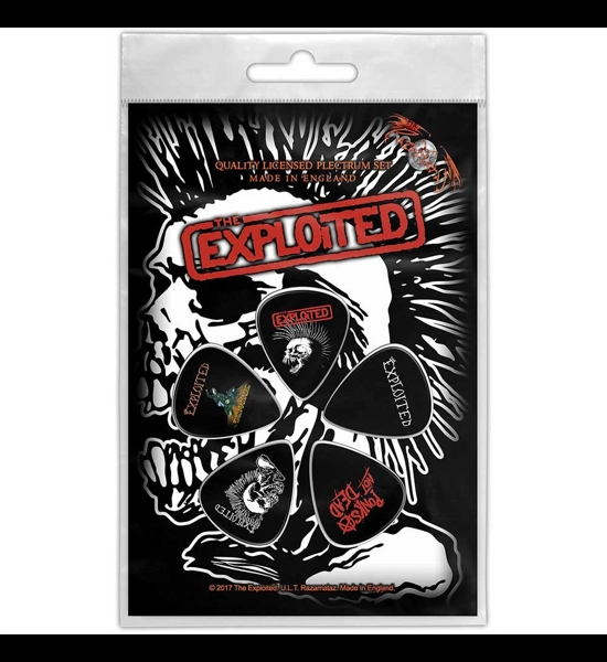 Exploited - Skull 5 PC Guitar Picks