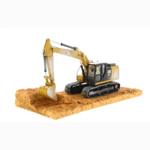 CAT 320F Weathered Excavator Weathered Series W/Operator 1/50 Diecast