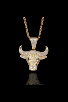Bull Head Pendant