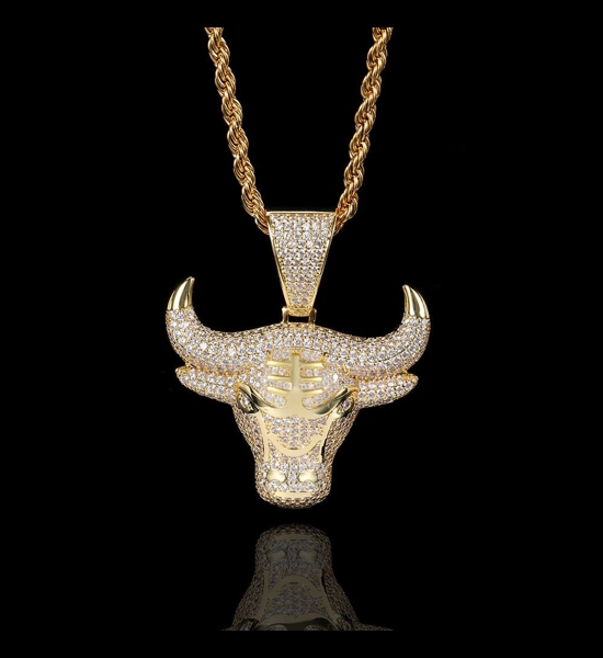 Bull Head Pendant