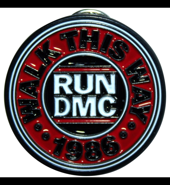 Run DMC - Walk This Way Pin Badge