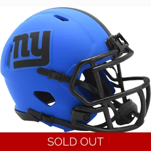 N.Y. Giants Replica Mini Speed Style Rave Alternate Helmet