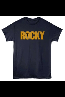 Rocky - Logo Navy Blue T-Shirt