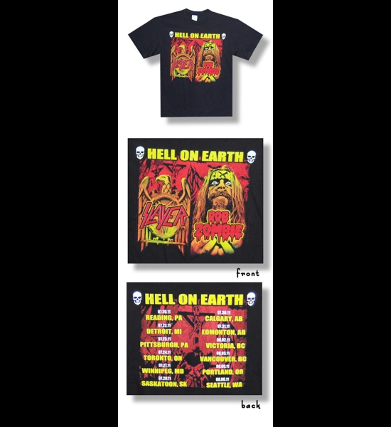 Rob Zombie - Hell On Earth Tour T-Shirt