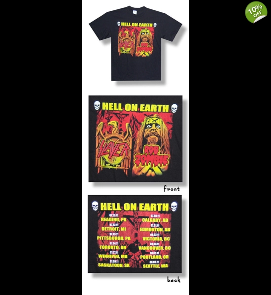 Rob Zombie - Hell On Earth Tour T-Shirt