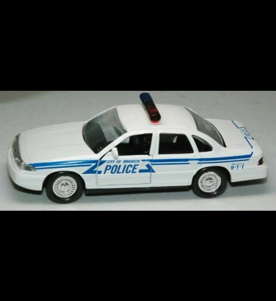 Road Champs Branson P.D. Diecast