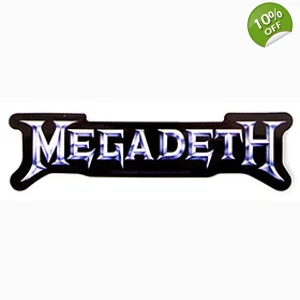 Megadeth Logo Sticker