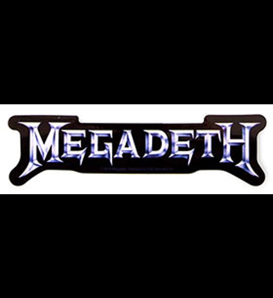 Megadeth Logo Sticker