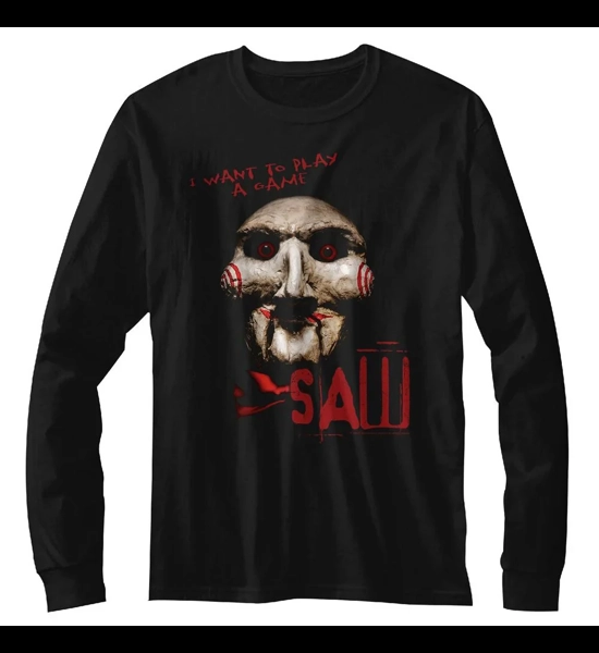 Saw - I Want To Play Long Sleeve T-Shirt