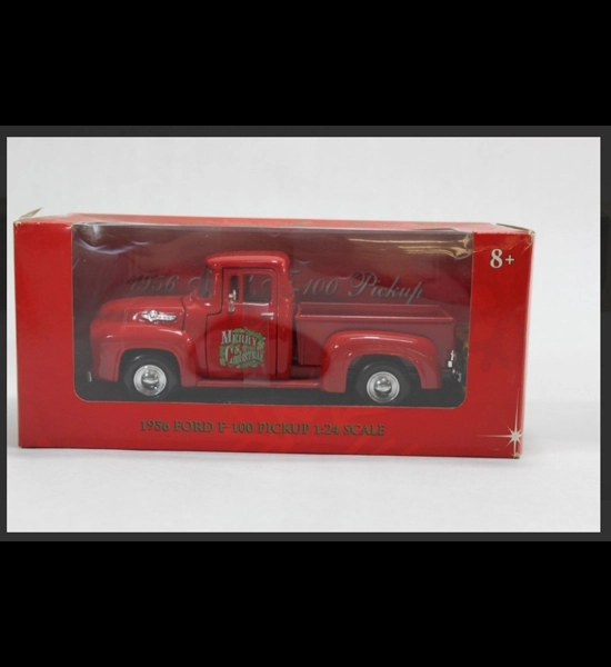 1956 Ford F-100 Pickup Holiday Edition Die Cast