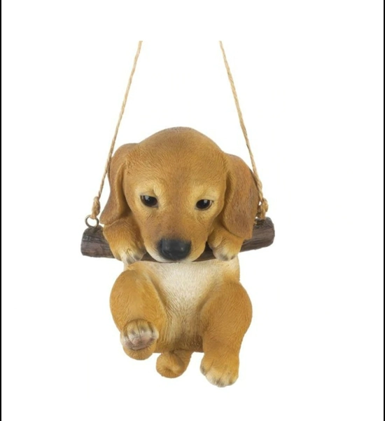 Swinging Puppy Decor
