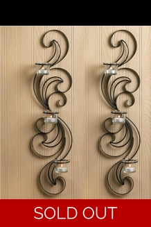 Wisp Candle Sconce Set