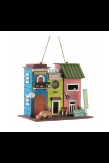 Pet Salon Wood Bird House