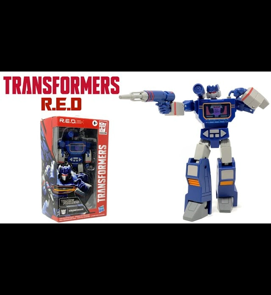 Transformers R.E.D. Soundwave Action Figure