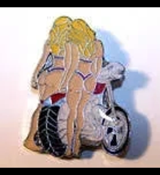 Twin Chicks Pin
