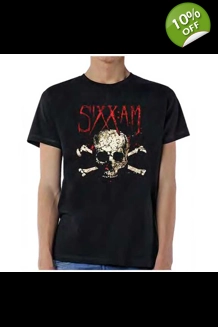 Sixx A.M. Darkness Skull T-Shirt