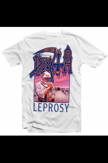 Death - Leprosy T-Shirt (WHT)