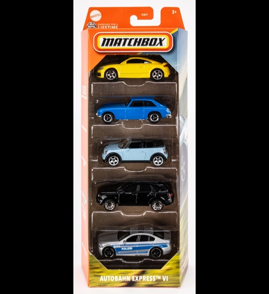 Matchbox Autobahn Express VI 5 PC Set