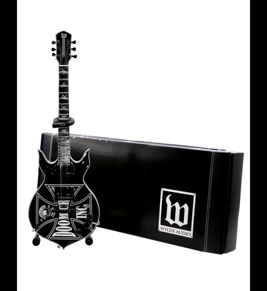 Axe Heaven Zakk Wylde Doom Crew Heathen Guitar Miniature