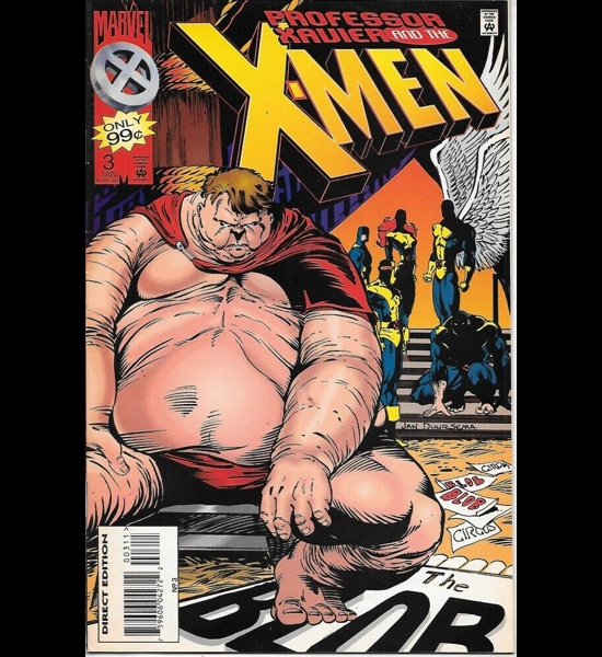 Professor Xavier And X-Men - 3 - Jan. 1995 Comic