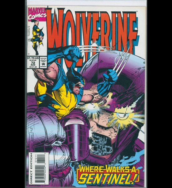 Marvel Wolverine - 72 - August 1993 Comic
