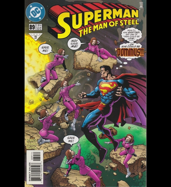 Superman The Man Of Steel - 89 - June 1999 Comic