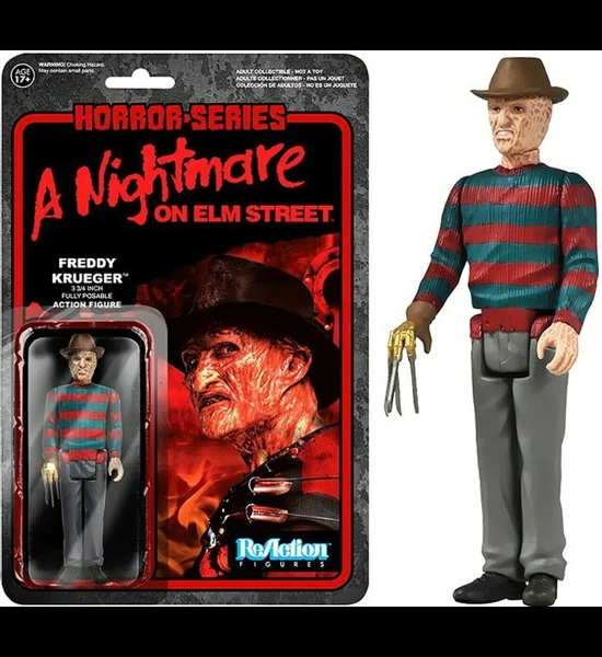 Nightmare On Elm St. Freddy Krueger ReAction Figure