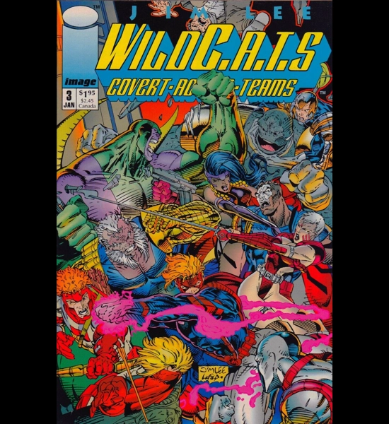 Wild C.A.T.S. - 3 - January 1992 Comic