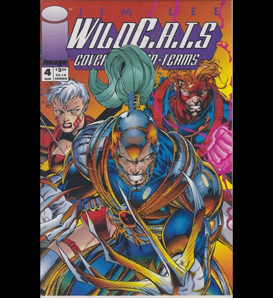 Wild C.A.T.S. - 4 - March 1993 Comic