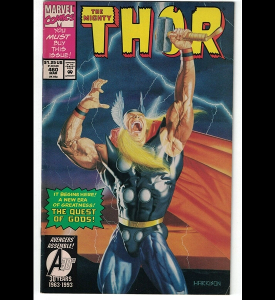 Thor - 460 - March 1993 Comic Book