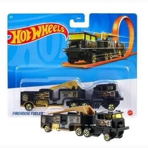 Hot Wheels Firehouse Fueler Track Racer Truck