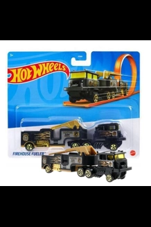 Hot Wheels Firehouse Fueler Track Racer Truck