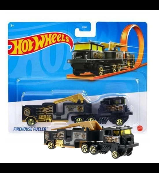 Hot Wheels Firehouse Fueler Track Racer Truck