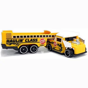 Hot Wheels Haulin' Class - YELLOW Track Truck