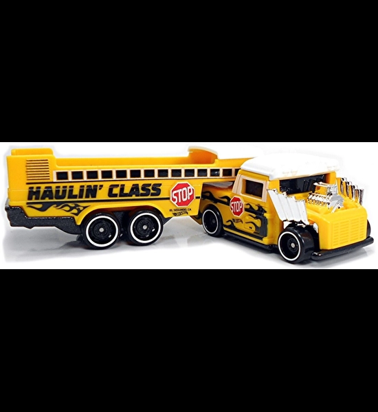 Hot Wheels Haulin' Class - YELLOW Track Truck